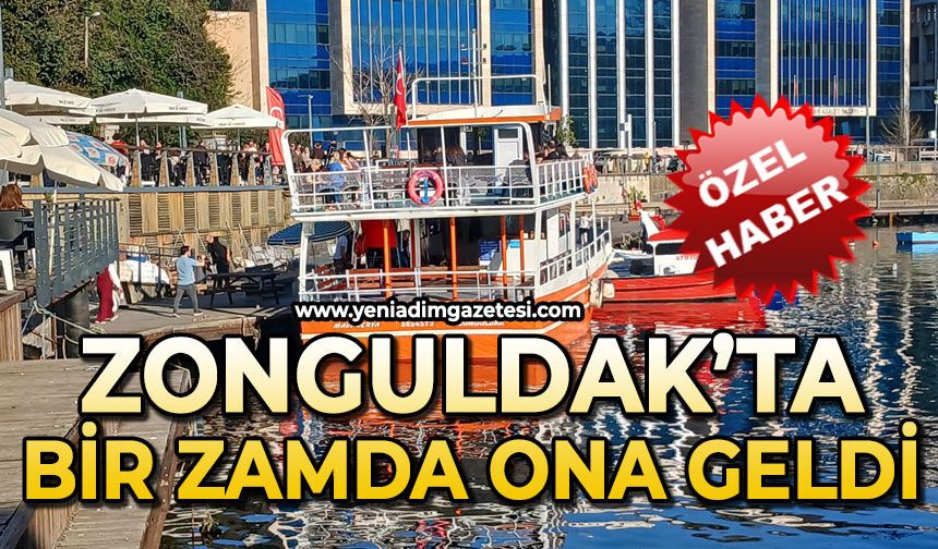 Zonguldak’ta bir zamda ona geldi