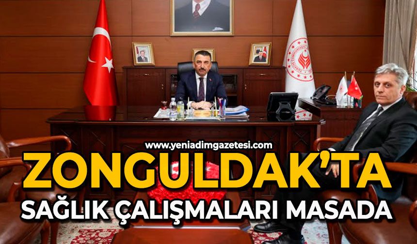 Zonguldak’ta sağlık çalışmaları masada