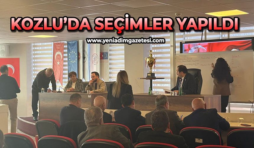 Kozlu’da seçimler yapıldı
