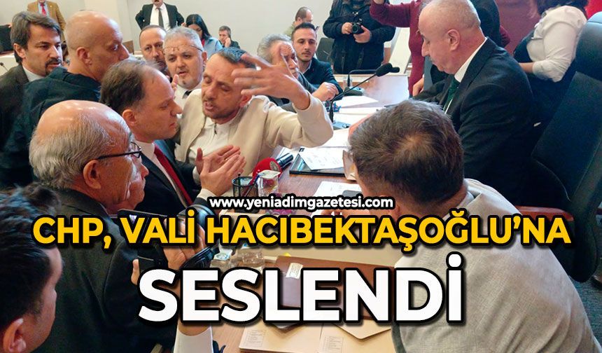 CHP, Vali Osman Hacıbektaşoğlu’na seslendi