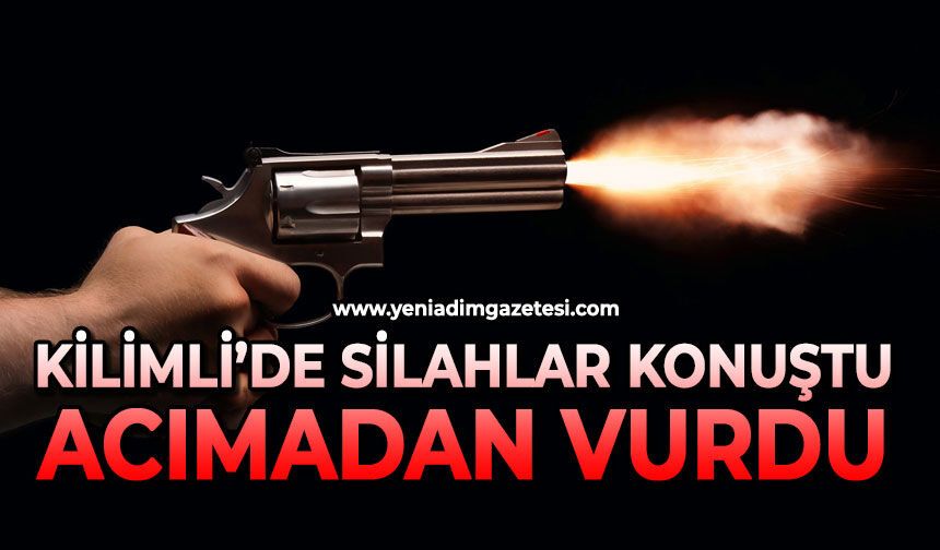 Kilimli'de korkunç olay: 4 kurşunla vurdu