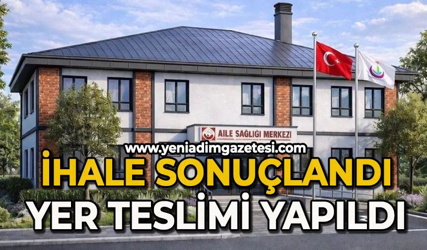 İhale sonuçlandı yer teslimi de yapıldı