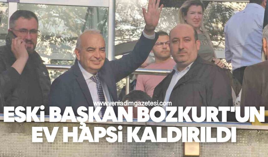 Eski Başkan Bozkurt'un ev hapsi kaldırıldı