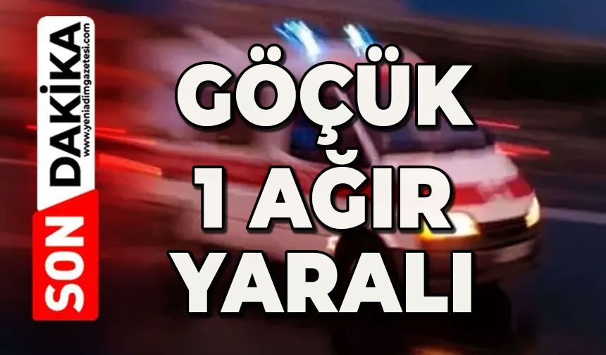 Göçük: 1 ağır yaralı