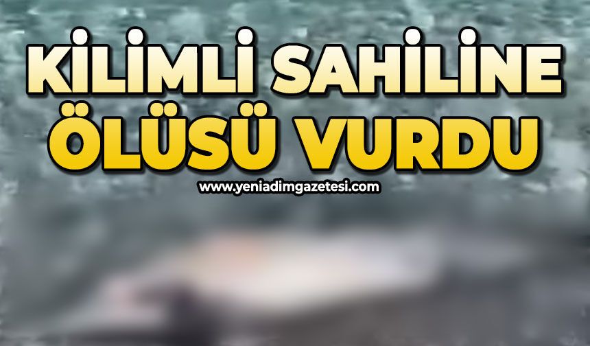 Kilimli sahiline ölüsü vurdu