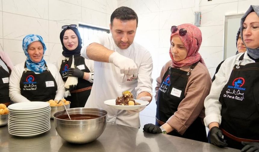 Tarım akademisi kursiyerleri hünerlerini sergiledi