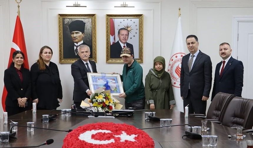 Özel bireylerden Vali Yardımcısı Balcı'ya ziyaret