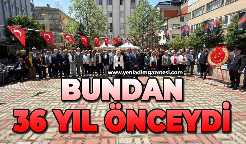 Bundan 36 yıl önceydi