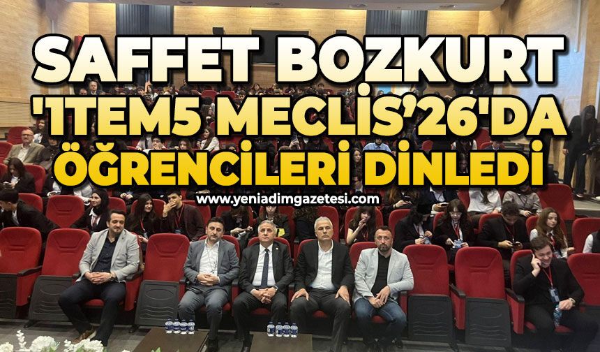 Bozkurt, "1TEM5 MECLİS’26”da öğrencileri dinledi