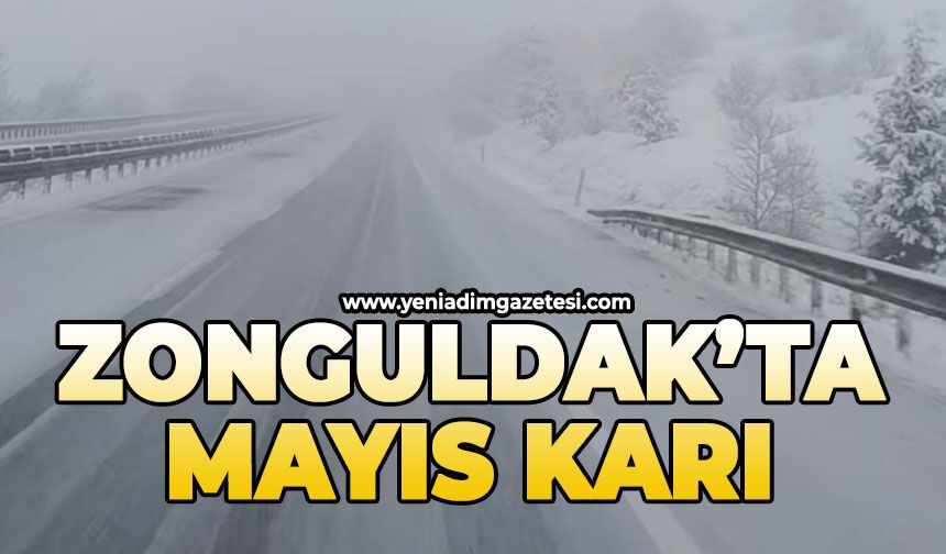 Zonguldak'ta Mayıs karı