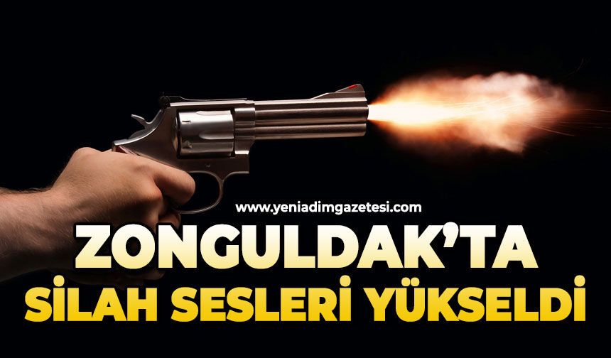Zonguldak'ta bayram günü silah sesleri yükseldi