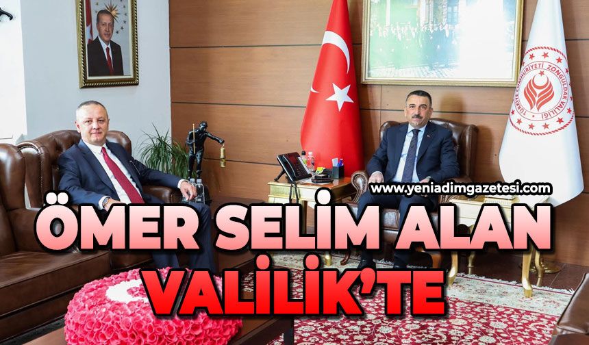 Ömer Selim Alan Valilik'te