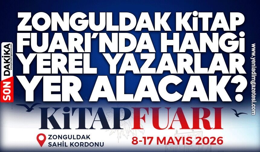 Zonguldak Kitap Fuarı’nda hangi yerel yazarlar yer alacak?