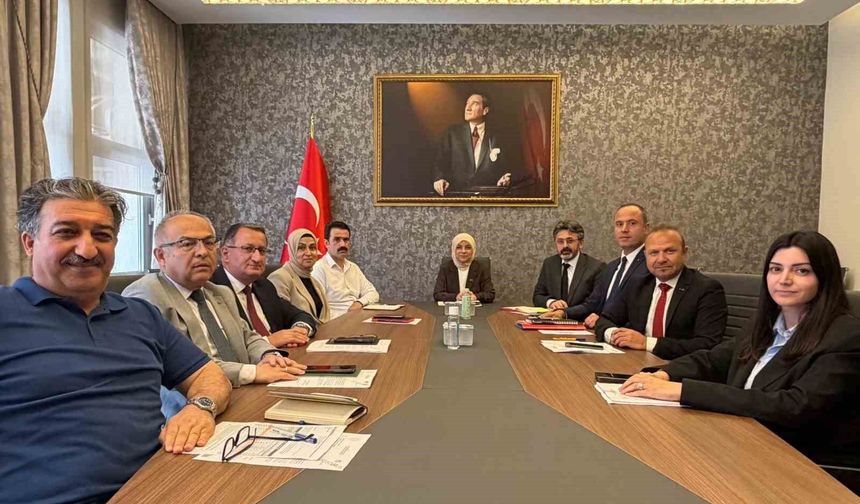Eğitim çalışmaları değerlendirme toplantısında ele alındı