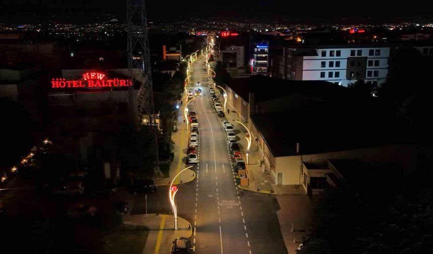 Şehit Ergün Köncü Caddesi modern görünüme kavuştu
