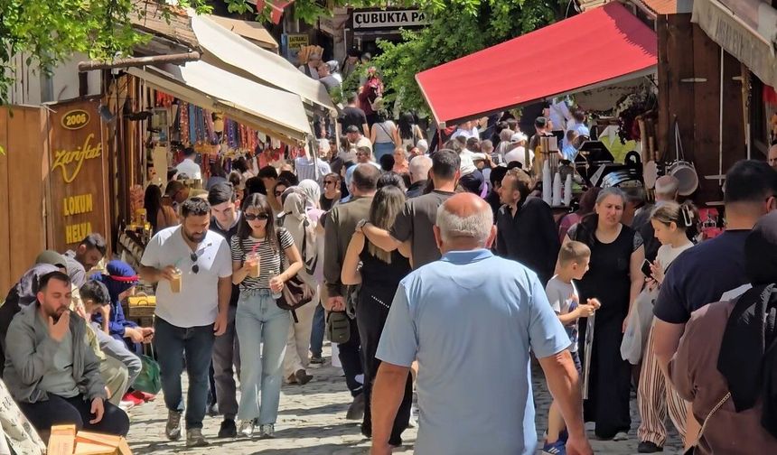 UNESCO kenti Safranbolu'da turizm sezonu 9 günlük tatille zirveye çıktı