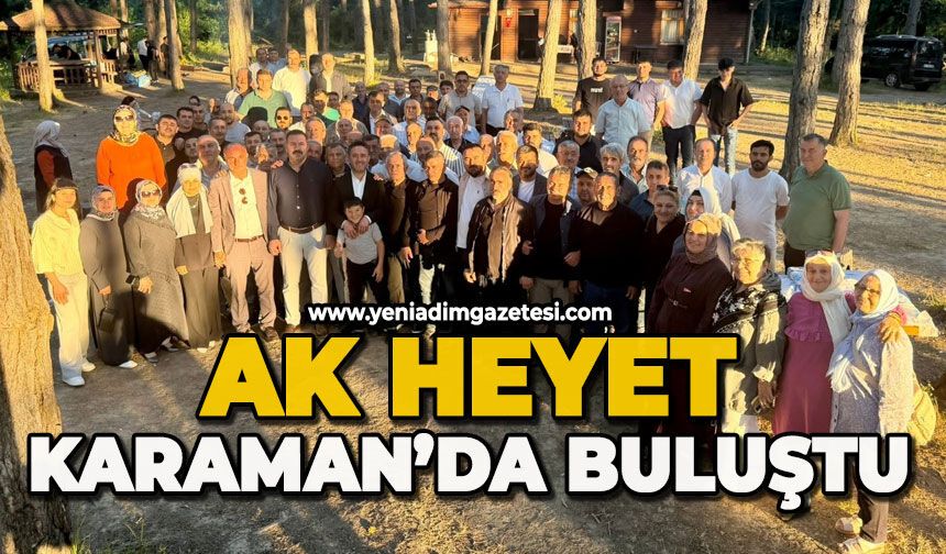 Ak heyet, Karaman'da buluştu