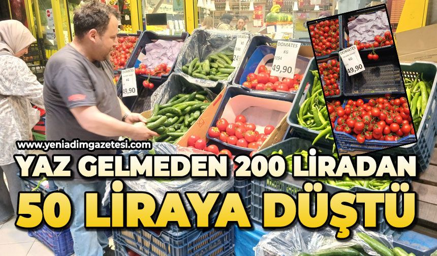 Yaz gelmeden 200 Liradan 50 Liraya düştü!