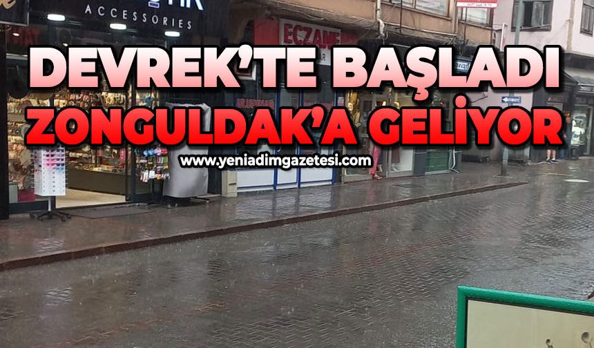 Devrek'te başladı! Zonguldak'a geliyor