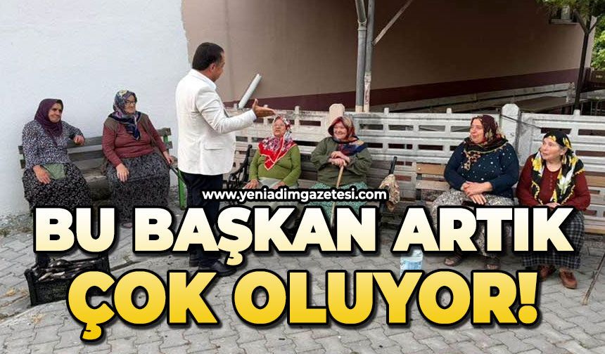 Bu başkan artık çok oluyor!