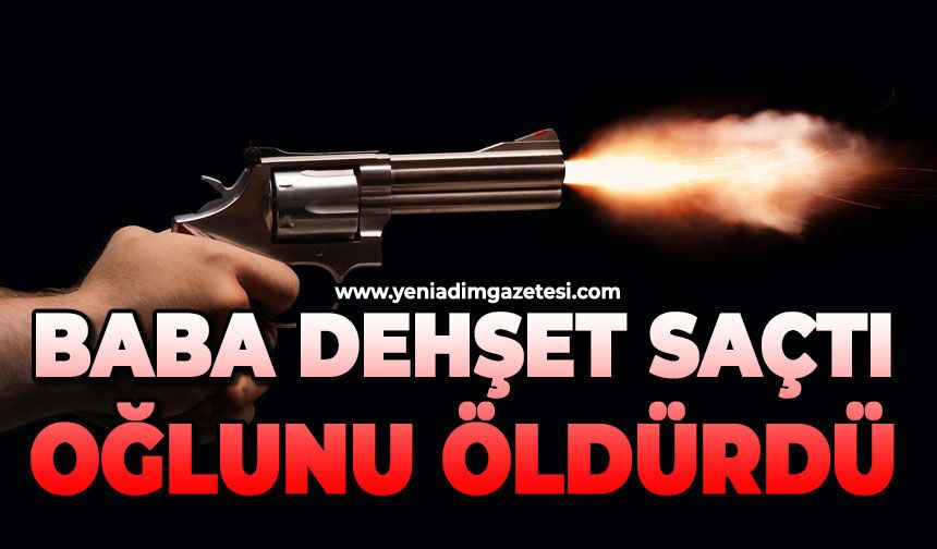 Tartıştığı oğlunu öldürdü