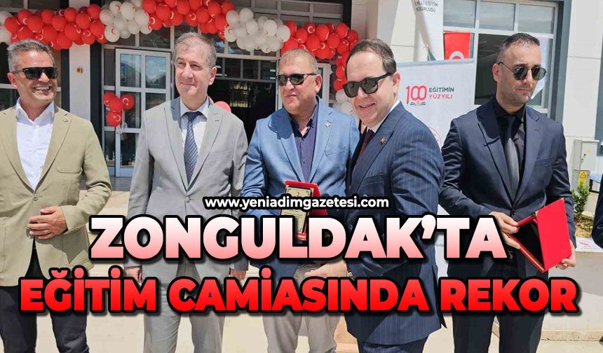Zonguldak eğitim camiasından rekor