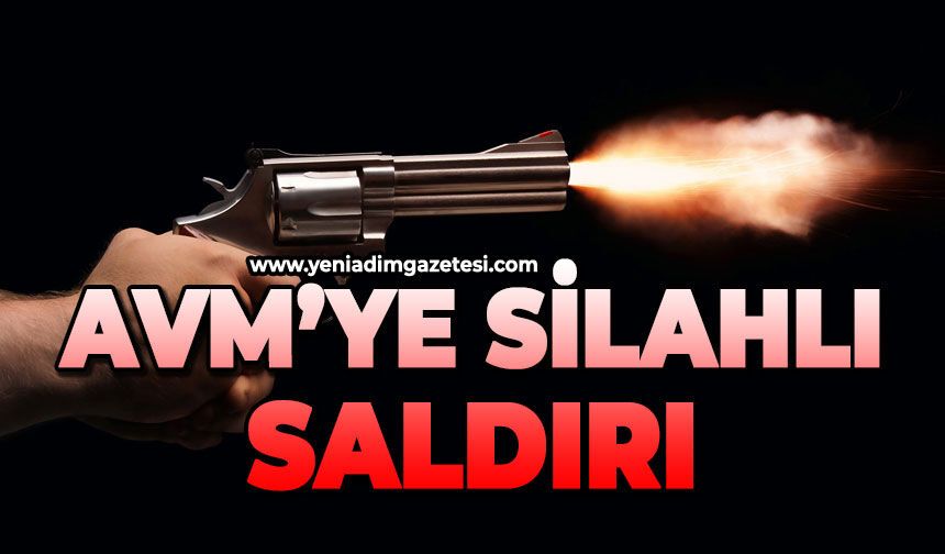AVM'ye silahlı saldırı