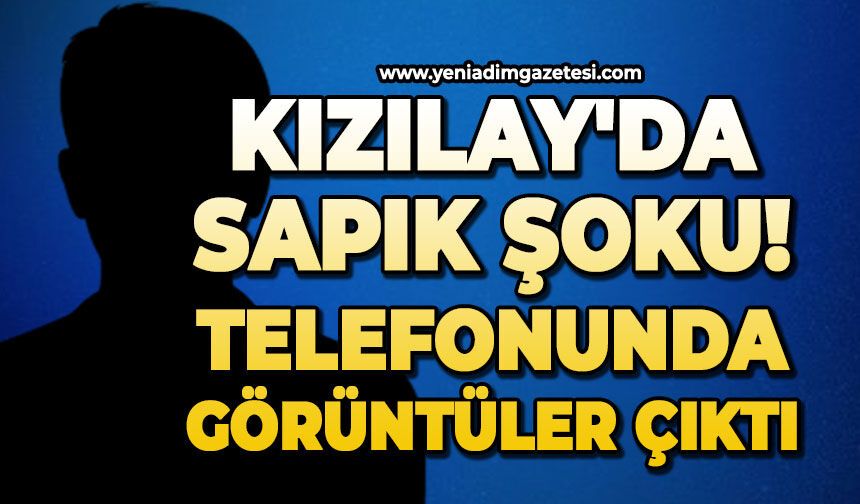 Kızılay'da sapık şoku! Telefonundan iğrenç görüntüler çıktı