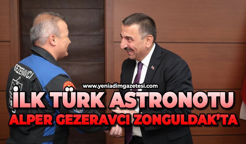 İlk Türk Astronotu Alper Gezeravcı Zonguldak’ta