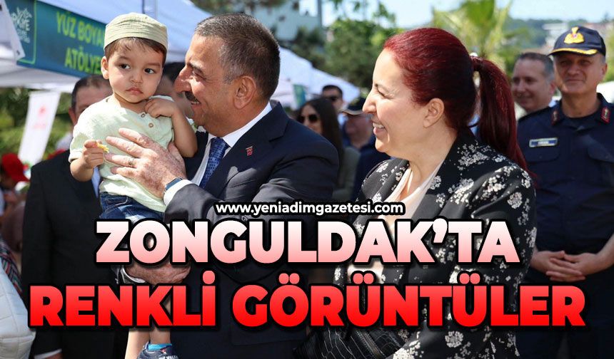 Zonguldak’ta renkli görüntüler