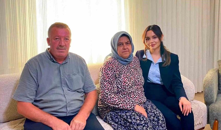 Bolu'da şehit ailesine ziyaret: Yeni kaymakamdan vefa örneği