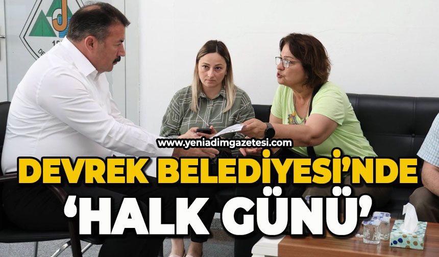 Devrek Belediyesi'nde 'Halk Günü'