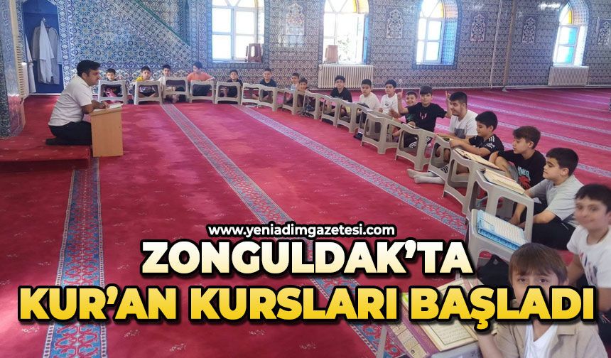 Yaz Kur'an kursları başladı