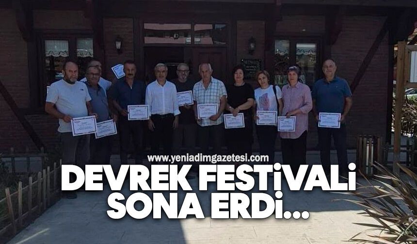 Devrek Festivali sona erdi
