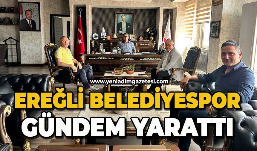 Ereğli Belediyespor gündem yarattı