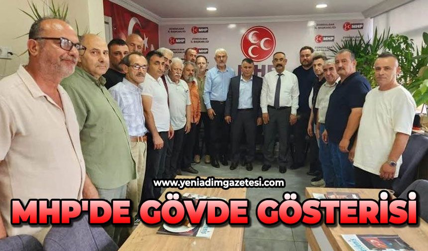 MHP'de gövde gösterisi
