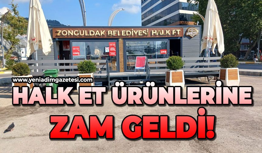 Halk Et ürünlerine zam geldi!