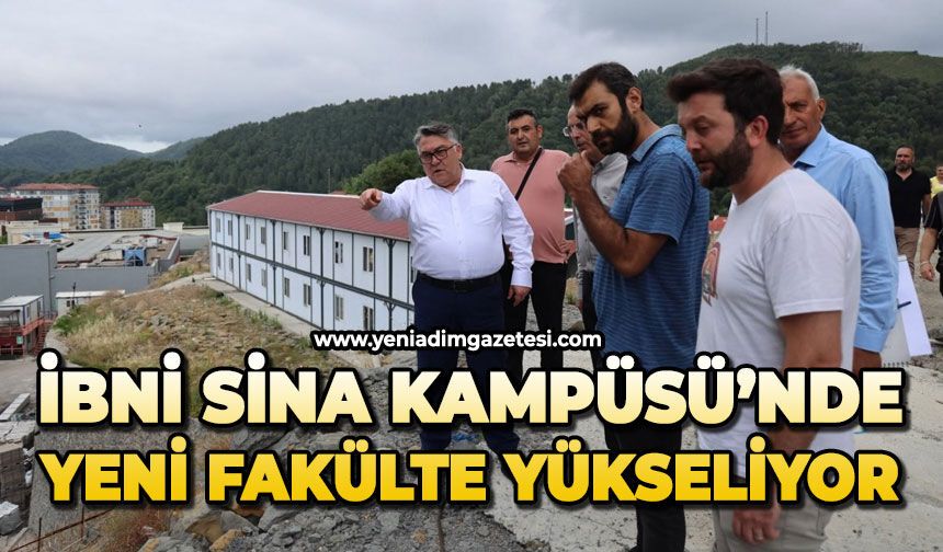 İbni Sina Kampüsü'nde yeni fakülte yükseliyor