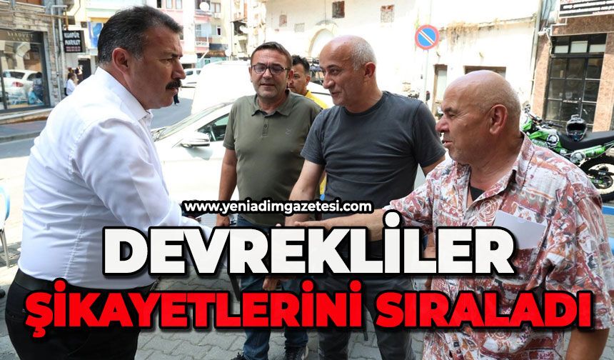 Devrekliler şikayetlerini sıraladı