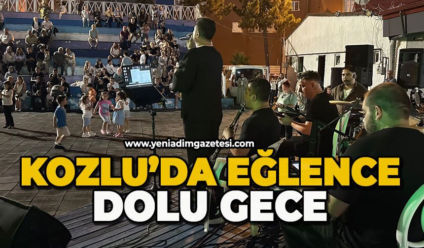 Kozlu'da cuma eğlencesi ilgi gördü