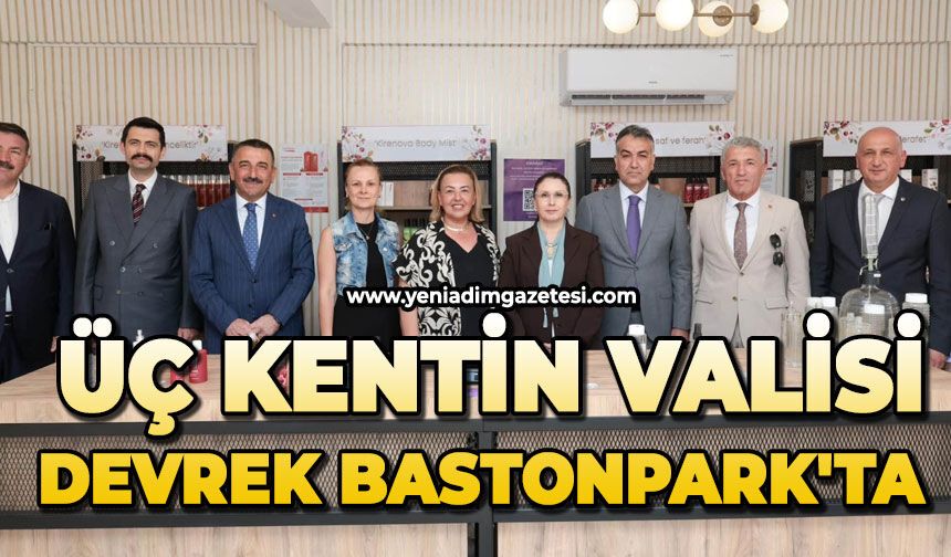 Üç kentin Valisi Devrek BastonPark'ta