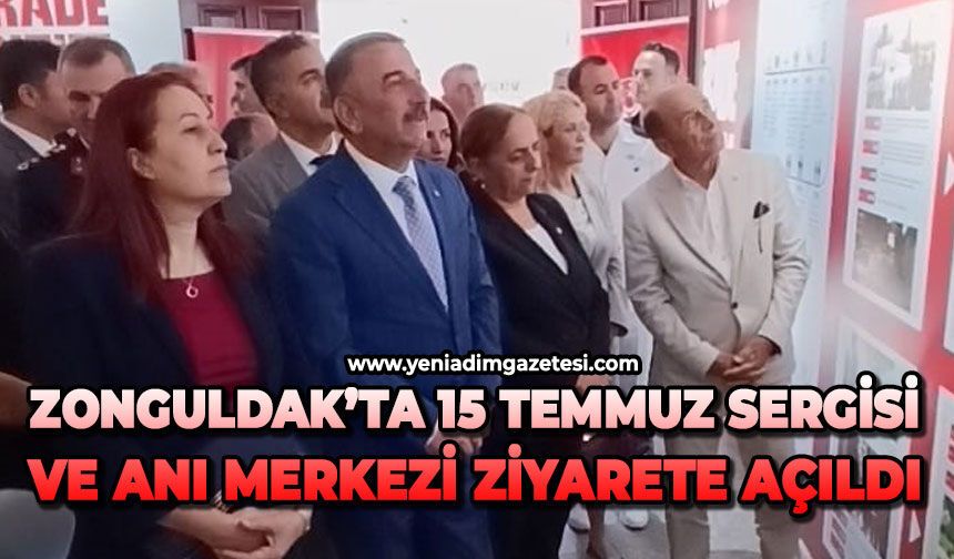 15 Temmuz sergisi ve anı merkezi ziyarete açıldı