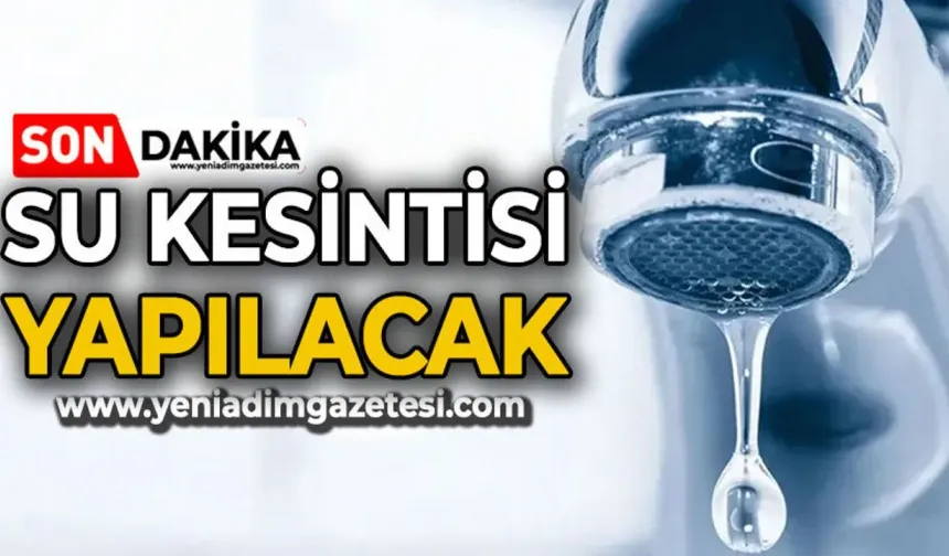 Sular kesilecek: Ortalık sıcaktan kavruluyor!