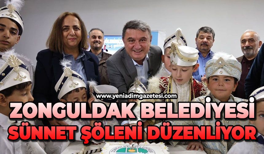 Zonguldak Belediyesi sünnet şöleni düzenliyor