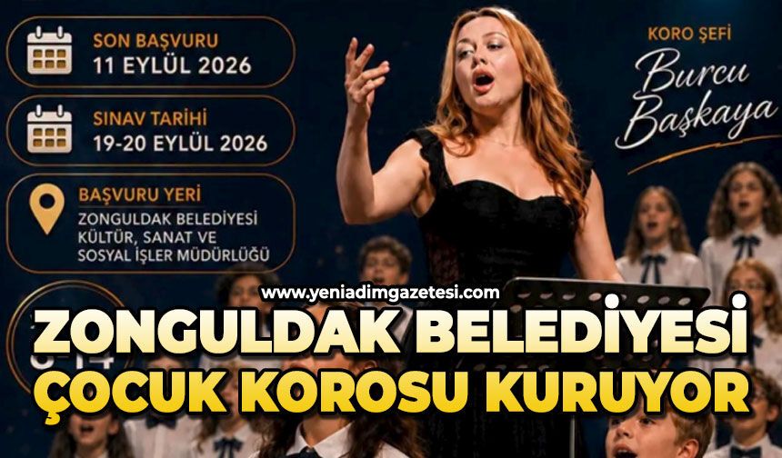 Zonguldak Belediyesi Çocuk Korosu kuruyor