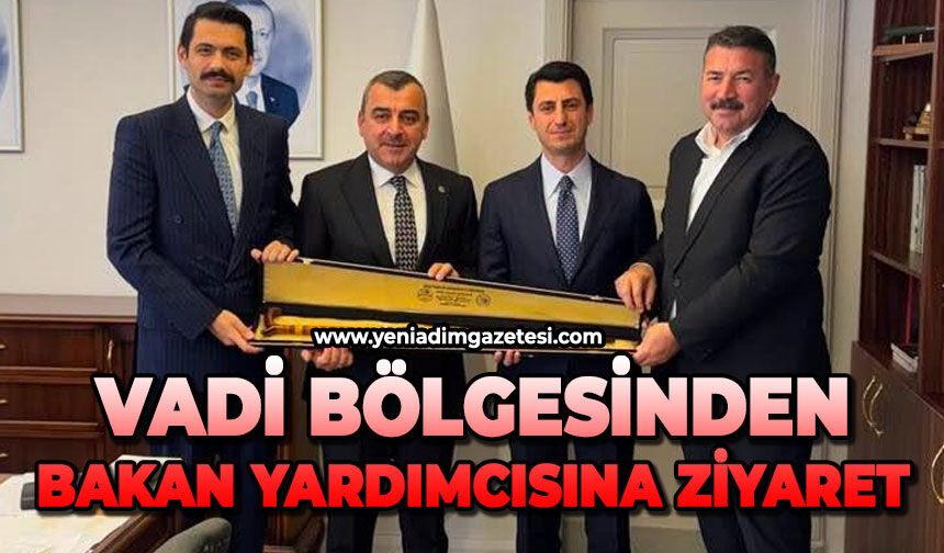 Vadi bölgesinden Bakan Yardımcısına ziyaret
