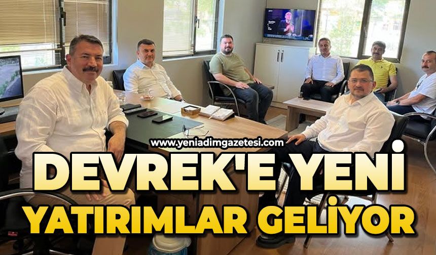 Devrek'e yeni yatırımlar geliyor