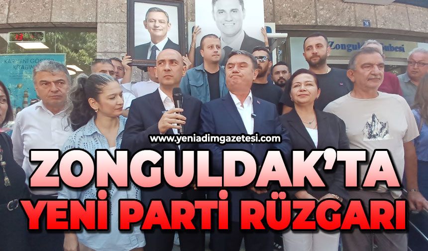 Zonguldak'ta Yeni Parti rüzgarı