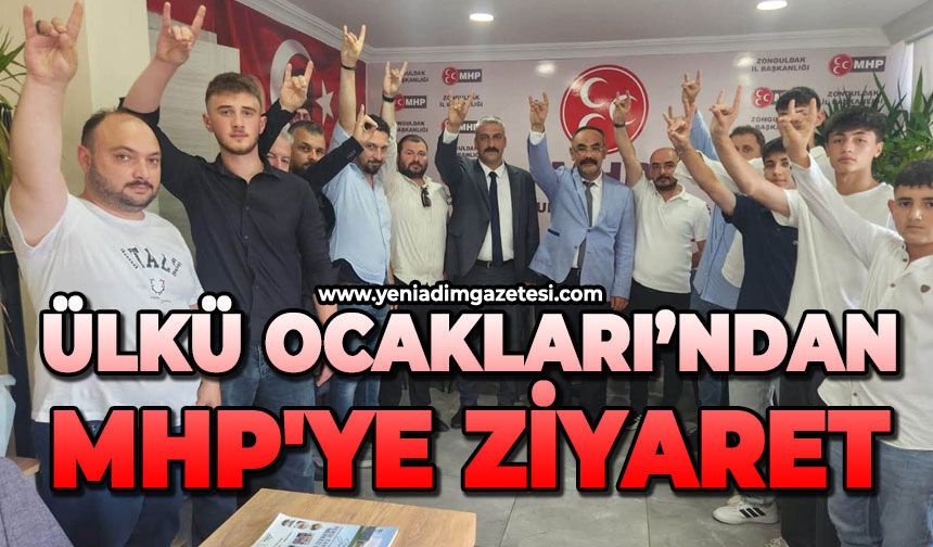 Ülkü Ocakları'ndan MHP'ye ziyaret