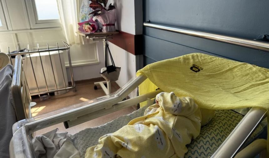 Babasının şahadetinden 1,5 ay sonra Aybars bebek dünyaya geldi